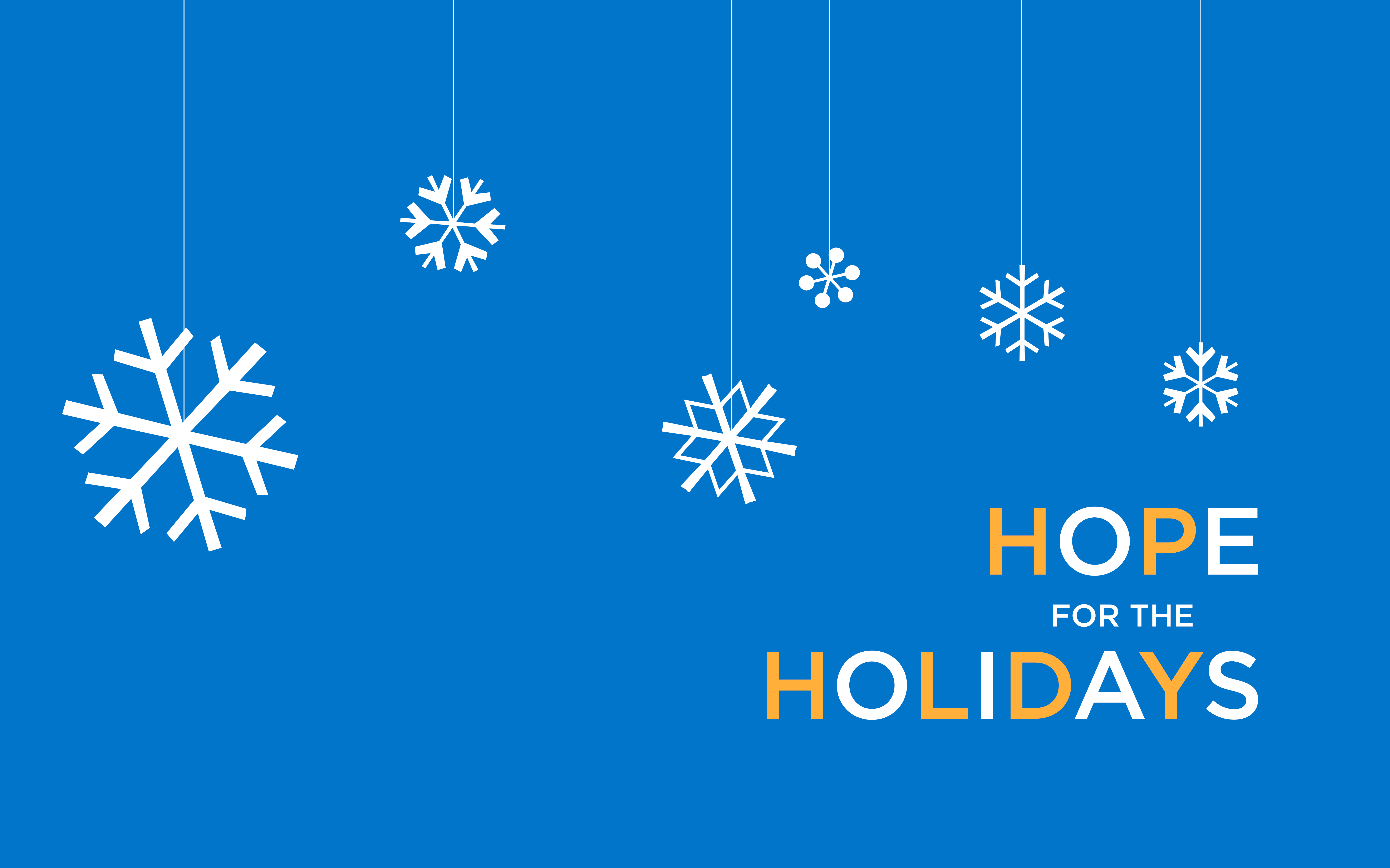 Hope for the Holidays header