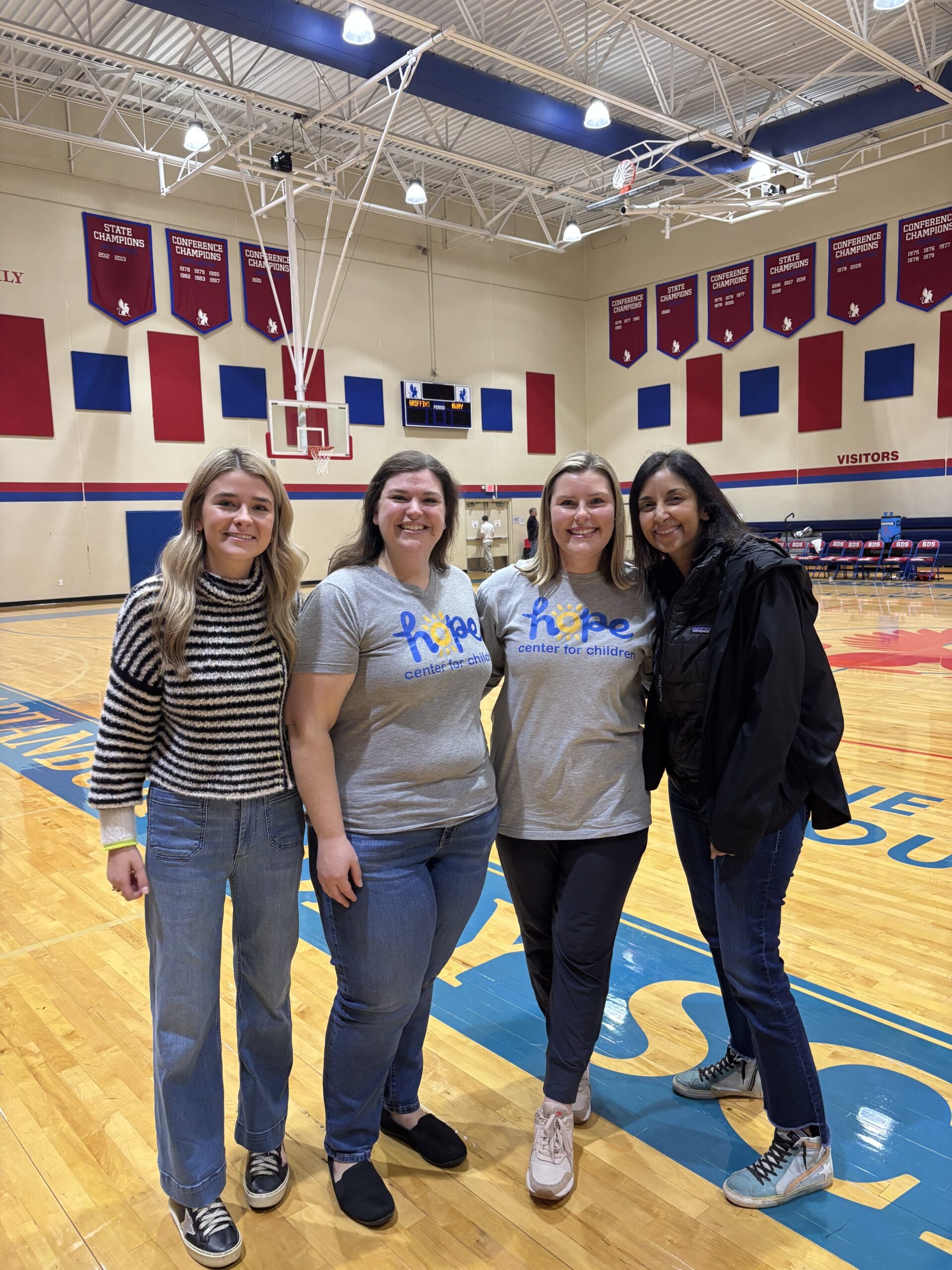 Warm Blanket Toss at Spartanburg Day School