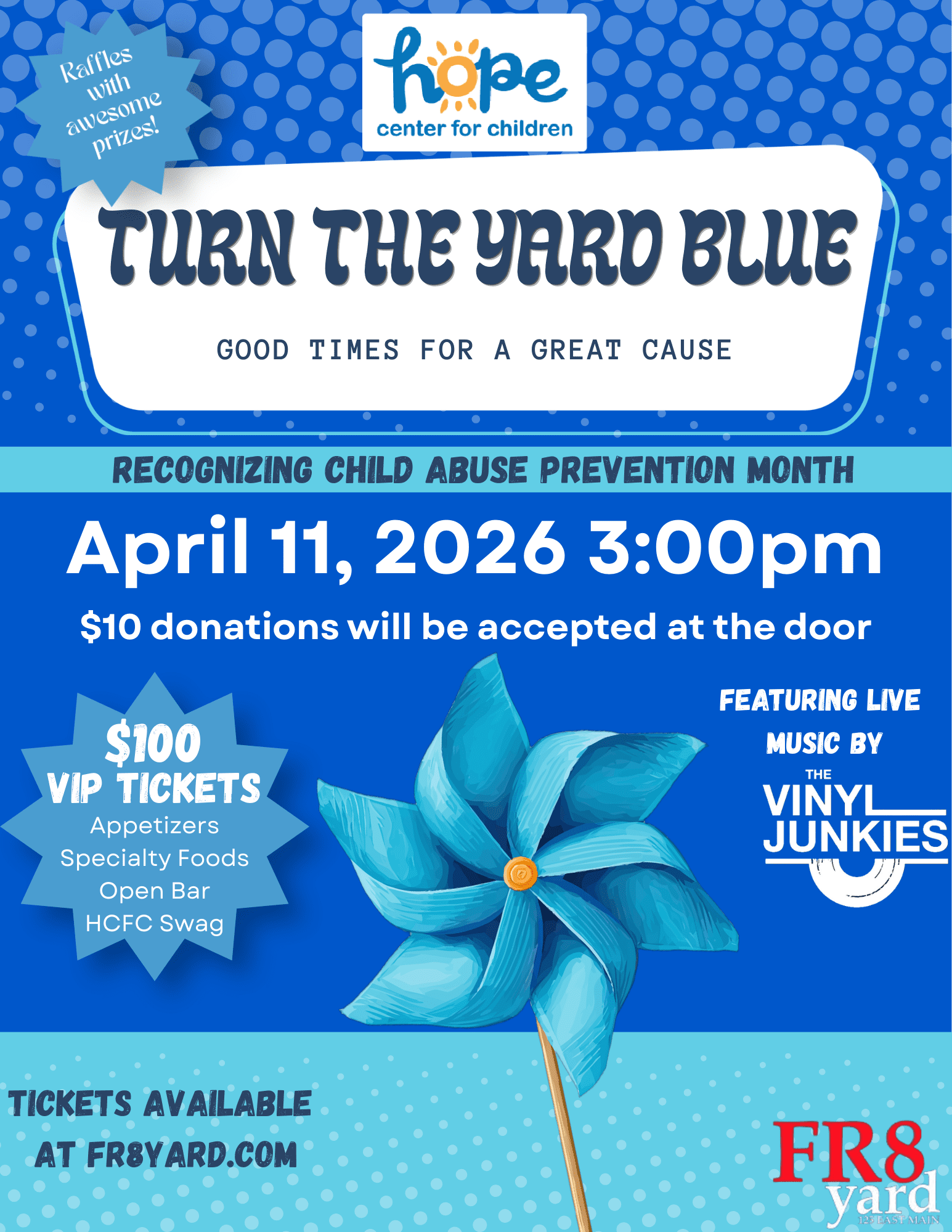 Turn The Yard Blue