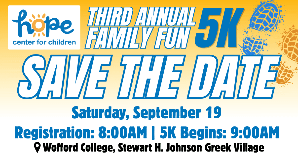 Save The Date! Third Annual Family Fun 5k