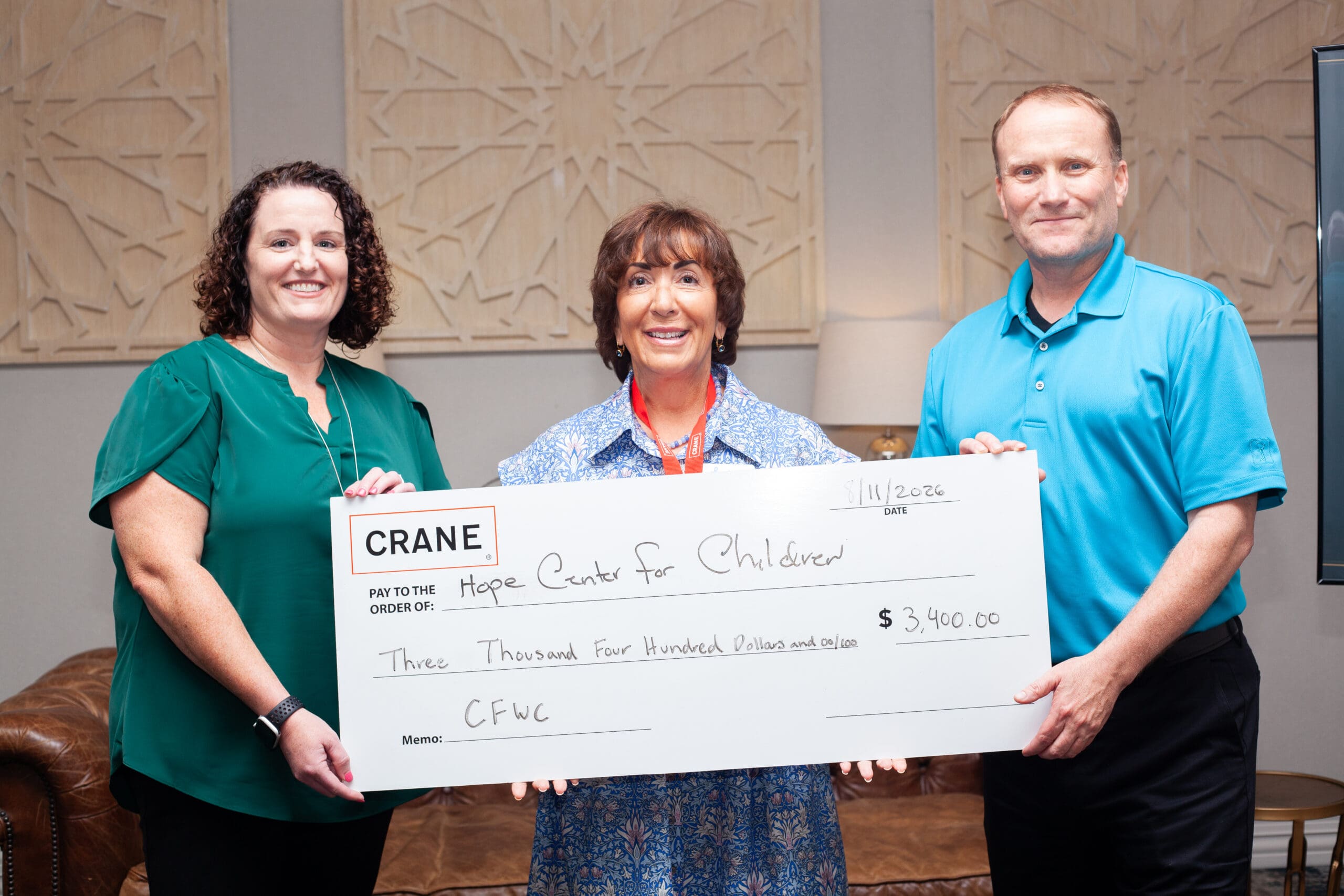 Thank you to Crane!